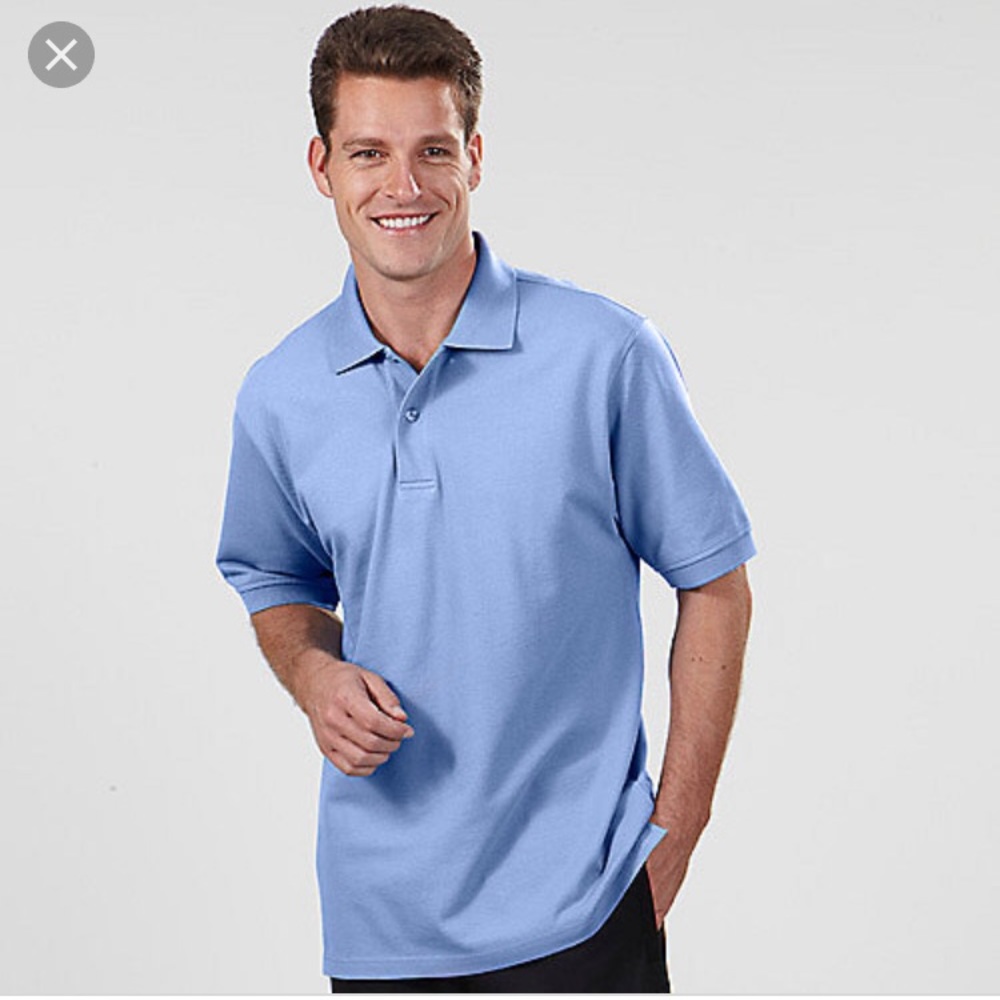 3 for $15!! NEW Blue IZOD Polo shirt, L